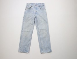 Vintage 90s Levis 505 Boys Size 11 Distressed Acid Wash Regular Fit Jean... - $753.01 MXN