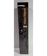 NIB Gemini Camquip CQ727 Black Lightweight Adjustable Video Camera Tripod - $26.45 CAD