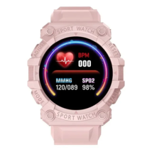 FD68S Smart Watch Fitness Tracker for Men and Women with Heart Rate Monitor Pink - £9.95 GBP