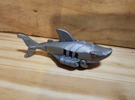 2012 TM DC Comics Mattel Shark 4&quot; Toy Figure Robo Shark Robot Imaginex P... - $6.75
