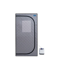 Portable Grey Mini Plus style Steam Sauna tent–Personal Home Spa, with S... - £159.80 GBP