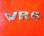 1999-2005 Volkswagen VR6 Emblem Letters Logo Badge Trunk Rear Hatch Chro... - $11.70