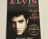 Elvis Presley Postcard Elvis That’s All Right - $3.46