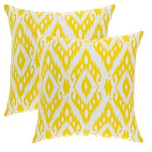 TreeWool (Pack of 2) Decorative Throw Pillow Covers Ogee Diamond Accent in 100%  - £14.86 GBP
