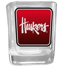 Nebraska Cornhuskers Shot Glass Square NCAA College Souvenir Fan Gear Te... - $39.99