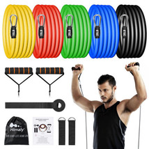 Resistance Bands Set (12pcs), Workout Bands with Handles, Door Anchor, A... - $61.19