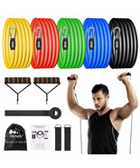 Resistance Bands Set (12pcs), Workout Bands with Handles, Door Anchor, A... - $61.19