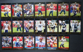 2007 Topps San Diego Chargers Team Set of 20 Football Cards - £3.13 GBP