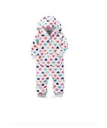 Carter&#39;s Henley Hooded Coverall, White Heart Printed, 18m - €7,44 EUR