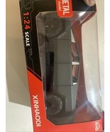 Black Tesla Cybertruck Metal Model 1:32 Xinhaodi Sound Light - $636.66 MXN