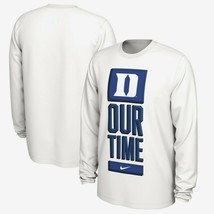 Duke Blue Devils Mens Nike Dry Basketball Our Time Bench Legend DRI-FIT T-Shirt  - £20.35 GBP