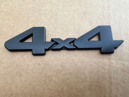 NEW Matte Black 4x4 Emblem for Toyota Tacoma Tundra 4Runner - $9.49