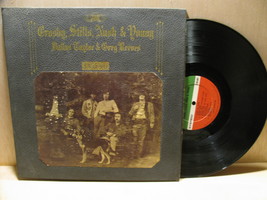 Vintage Crosby Stills Nash &amp; Young Deja Vu Original Vinyl LP SD 7200 - £13.37 GBP