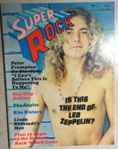 Super Rock Magazine #4 December 1977 Bay City Rollers Eagles Led Zeppelin Kiss - £16.22 GBP