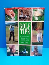 Golf Tips Book by Nick Lumb Hardcover Step-by-Step Guide to a Better Game - $182.68 MXN