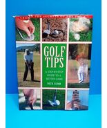 Golf Tips Book by Nick Lumb Hardcover Step-by-Step Guide to a Better Game - €8,52 EUR