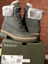 Women&#39;s Timberland Courmayeur Valley Shearling Boots, Medium Grey Nubuck... - £95.25 GBP