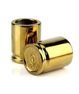 .50 Caliber Shot Glass Set Gold - $25.98