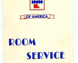 7 Inn of America Menu Hotel Circle North Mission Valley California 1950&#39;s - $41.53