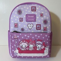 Loungefly X Sanrio My Melody &amp; Kuromi Slumber Party Sleepover Mini Backpack - £63.15 GBP