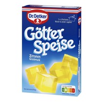 Dr.Oetker Gotter Speise JELLO : LEMON -Made in Germany-  FREE SHIPPING - £5.51 GBP