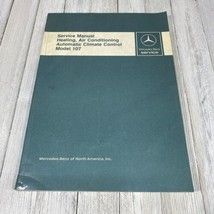 Vintage 1991 MERCEDES Model 107 HVAC A/C Heat Climate Control Service Manual - $48.49