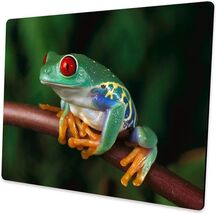 Personalized Rectangular Gaming Mouse Pad Oil Painting Frog Natural Rubber - $9.62 Personalized Rectangular Gaming Mouse Pad Oil Painting Frog Natural Rubber - $9.62