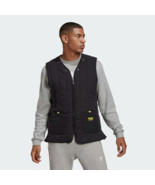 adidas R.Y.V. Fashion Padded Vest GD9271 Full Zip Black Large L Skate Bo... - $67.68 CAD