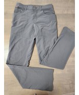Merrell Men Pants 28x31 Slim Fit Gray Casual Chino Hiking Cotton Polyester - $27.44 CAD