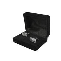Men J.Valintin Cufflinks by Vitorofolo for French Cuff Shirt V35-29 Silver image 3