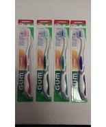 Gum Summit ToothBrush #505 Soft Compact Head - 4 pack - 4 colors - £17.29 GBP