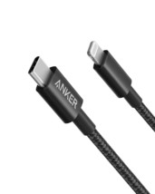 Anker 6ft Nylon USB C to Lightning Cable PD Fast Charge MFi-Certified fo... - $6.36