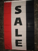 3x5 Sale Red White and Blue Vertical Makerting Advertising Flag 3&#39;x5&#39; Banner Bra - £3.89 GBP
