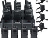 Retevis NR10 Noise Cancelling Two Way Radios(10 Pack),with Shoulder Mic(... - $370.99