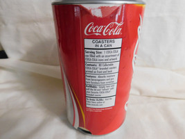 Coca Cola Coasters in a Can Dispenser 7 Inches Tall - £6.24 GBP
