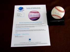 Mae Jemison STS-47 Astronaut First Black Woman In Space Signed Baseball Zarelli - £633.08 GBP