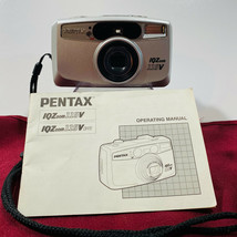  Pentax IQZoom 115V Quartz Date Camera 38-115 Zoom With User Manual  - £27.88 GBP