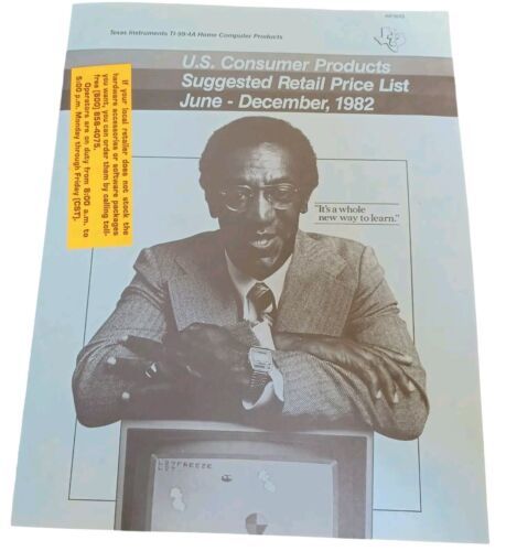 US Consumer Products Texas Instruments Suggested Retail Price List June ... - $14.80