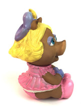 Vintage Miss Piggy  Muppet Baby (Babies)  Rubber Toy Figure Hasbro 1984 - £7.10 GBP