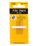 John James Tapestry Assorted Sizes 24 - 26 Hand Sewing Needles JJ19846 - $144.67 MXN