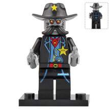Sheriff Not-a-robot The Lego Movie Minifigure Compatible Lego Bricks - £2.33 GBP
