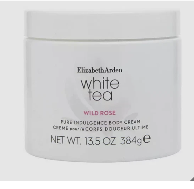 White Tea Wild Rose By Elizabeth Arden Body Cream 13.5 Oz - $33.63
