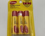 Carmex Classic Medicated Lip Balm - SPF 15 Triple Force Forumla, 3 Stick... - $9.80