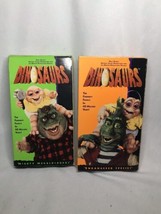 Dinosaurs TV Show VHS Tap Lot Of 2 Children&#39;s Video 4 Episodes Disney He... - $9.90