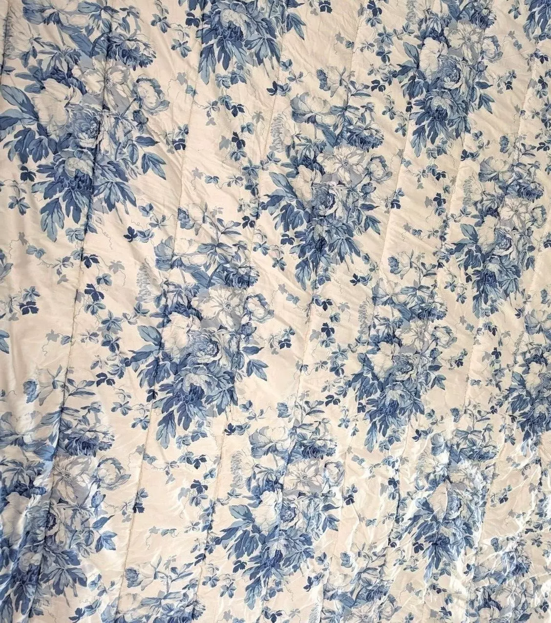 Ralph Lauren Elsa Floral Blue 4-PC Full/Queen Comforter Set - $7,676.84 MXN