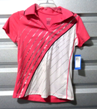 Izod Pink White Silver PerformX Cool FX Shirt Size XS NWT $64 (C1G1) - £18.40 GBP