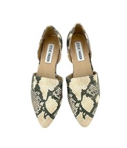 Steve Maden Talent D&#39;Orsay Flats Snake Print Faux Leather Slip On SZ 5.5... - £37.61 GBP