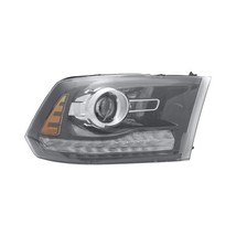 Passenger Headlight Sport Black Fits 13-15 DODGE 1500 PICKUP 104328285 - $609.44