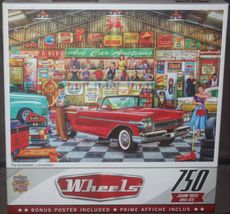 Master Pieces Wheels The Auctioneer 750 Piece Puzzle - Complete - £9.26 GBP