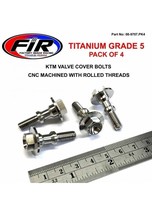 4 X TITANIUM VALVE COVER BOLT 78036054100 M6x27mm KTM 400 450 500 530 69... - £27.55 GBP